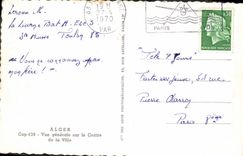 CPA ALGER vue générale sur le centre de la ville