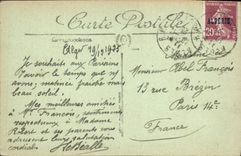 CPA ALGER palais d'hiver du gouverneur et la cathédrale