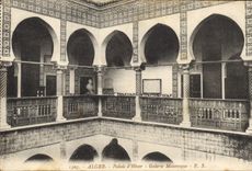 CPA ALGER palais d'hiver galerie Mauresque