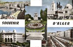 CPA ALGER souvenir
