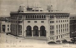 CPA ALGER hôtel des postes