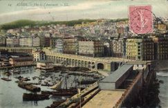 CPA ALGER vue de l'amirauté