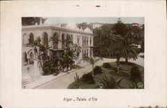 CPA ALGER palais d'été