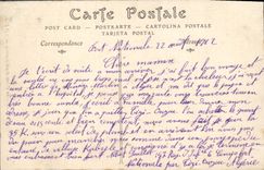 CPA ALGER cours Mauresque du palais Archiépiscopal