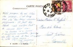 CPA ALGER la Médersa