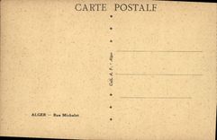 CPA ALGER rue Michelet
