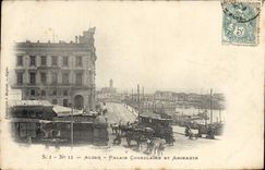 CPA ALGER palais consulaire et amirauté