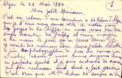 CPA ALGER vue générale le port