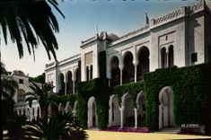 CPA ALGER palais d'été du gouverneur