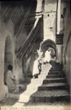 CPA ALGER une rue de la Casbah