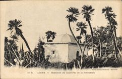 CPA ALGER Marabout du cimetière de la Bouzaréah