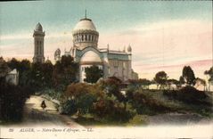 CPA ALGER Notre Dame d'Afrique