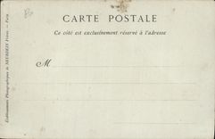 CPA ALGER la Marine par un coup de vent