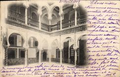 CPA ALGER intérieur de l'Archevêché