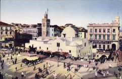 CPA ALGER place du gouvernement