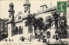 CPA ALGER palais d'hiver du gouverneur
