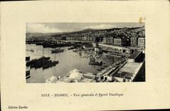 CPA ALGER vue générale et sport nautique