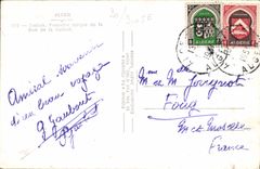 CPA ALGER la Casbah fontaine turque de la rue de la Casbah