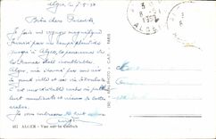 CPA ALGER vue sur la Casbah