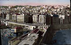 CPA ALGER vue générale la Casbah