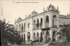 CPA ALGER palais d'été du gouverneur