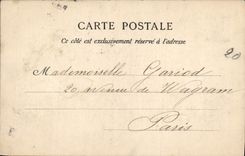 CPA ALGER jardin de Marengo