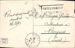 CPA ALGER vue générale amirauté