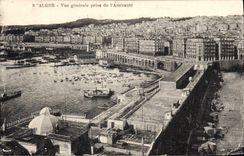 CPA ALGER vue générale amirauté
