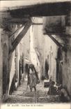 CPA ALGER une rue de la Casbah