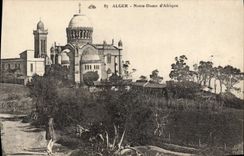 CPA ALGER Notre-Dame d'Afrique