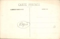 CPA ALGER statue du Duc d'Orléans