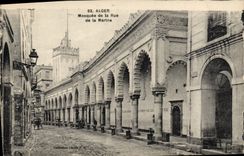 CPA ALGER mosquée de la rue de la marine