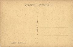 CPA ALGER la Médersa