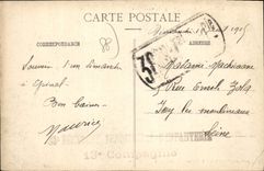 CPA Epinal Rue Leopold Bourg Le Rond Point marché du monde