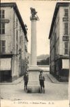 CPA Epinal Statue Pinau