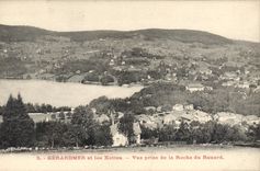 CPA Gerardmer Vue Prise De La Roche Du Renard