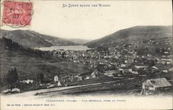 CPA Gerardmer Vue Generale Prise Du Costet
