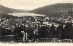 CPA Gerardmer La Ville Et Le Lac