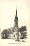 CPA PLOMBIERES Les Bains L'Eglise