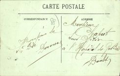 CPA Saint Die Le Quai Sadi Carnot Quartier Saint Martin