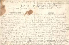 CPA Saint Die Rue Du 10ème Bataillon maison trimbach incendiée le 27 août 1914