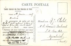 CPA Vittel Avenue Ambroise Bouloumie