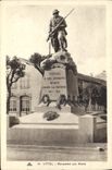 CPA Vittel Monument Aux Morts