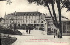 CPA Martigny Les Bains Un Coin Du Pavillon Des Sources grand hotel