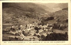 CPA Saint Maurice Sur Moselle Vue Generale Et Vallee Des Charbonniers