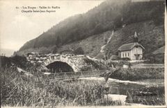 CPA Les Vosges Vallee Du Rudlin Chapelle Saint Jean Baptiste