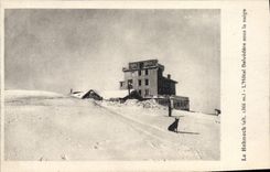 CPA Le Hohneck L'Hotel Belvedere Sous La Neige
