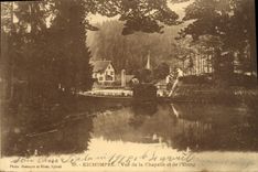 CPA Kichompre Vue De La Chapelle Et De I'Etang