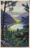 CPA La Route Des Lacs Gerardmer Vosges