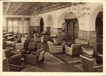 CPSM Hotel Du Markstein Htes Vosges le hall